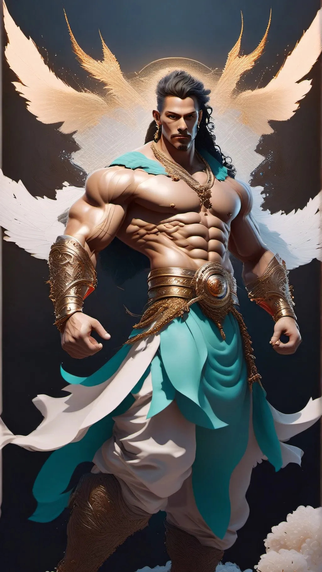 ai character: Bruce Almighty background
