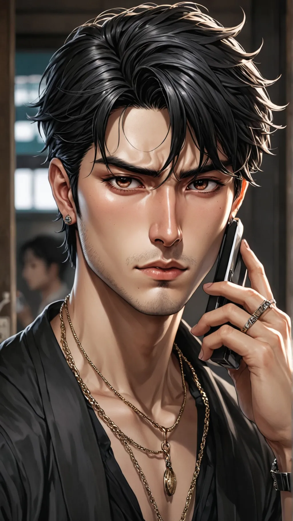 ai character: Eros hacked background