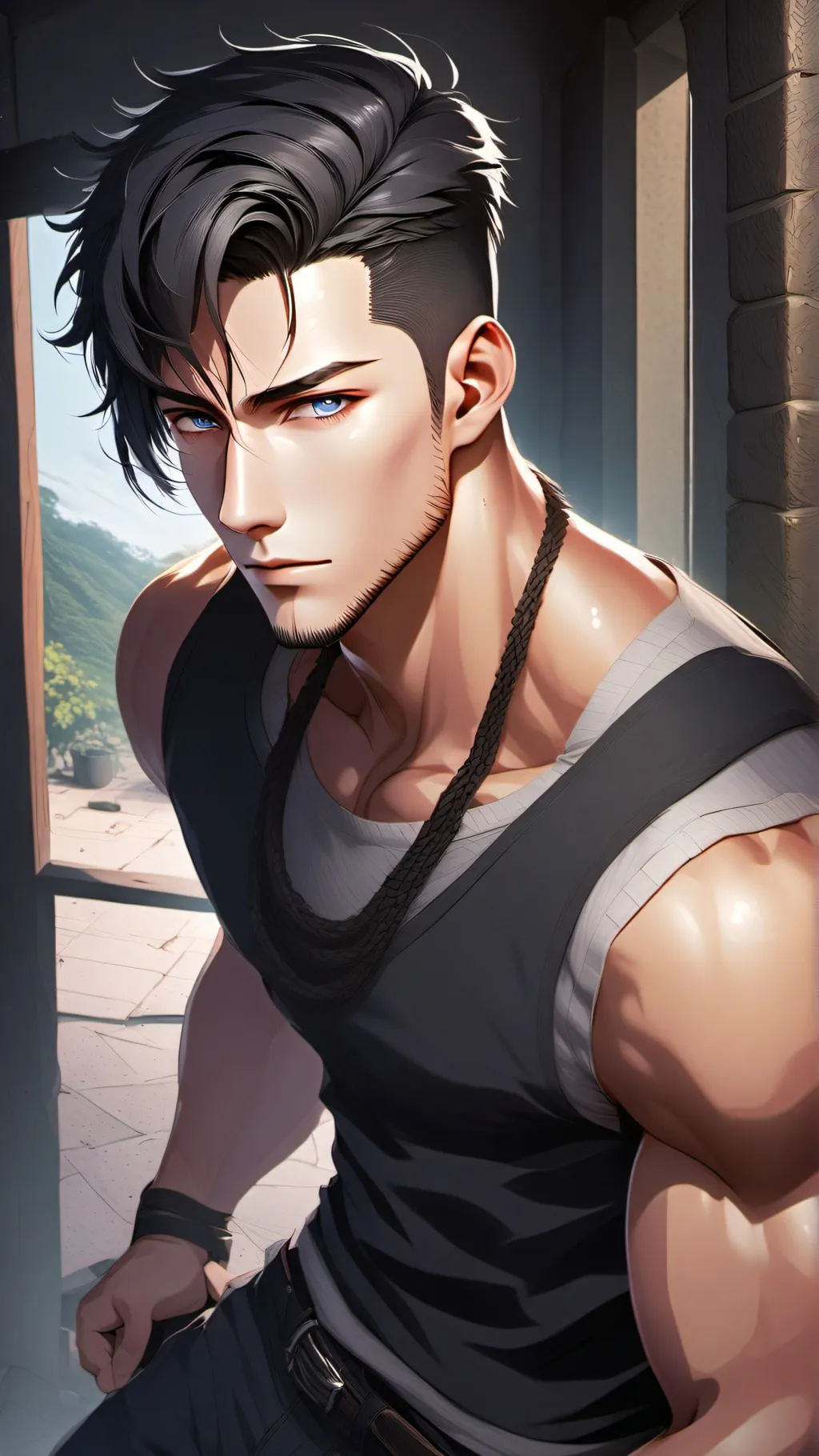ai character: Byron background