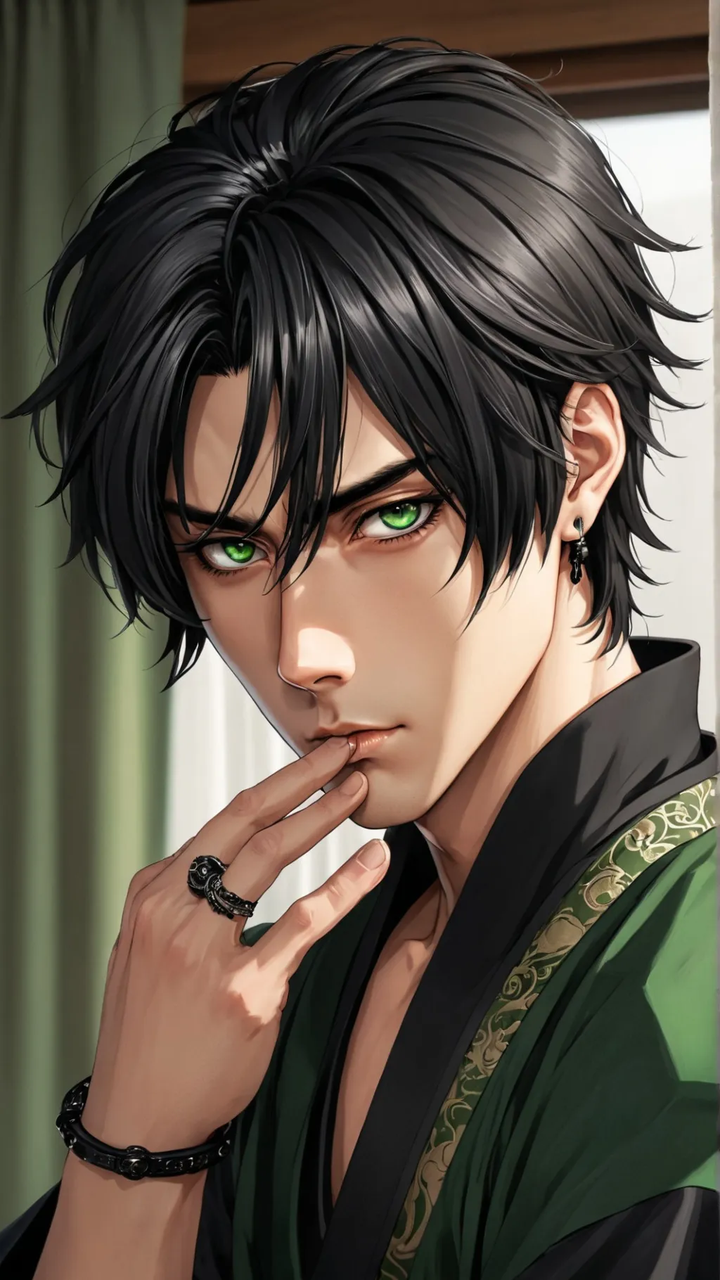 ai character: Sylvain  background