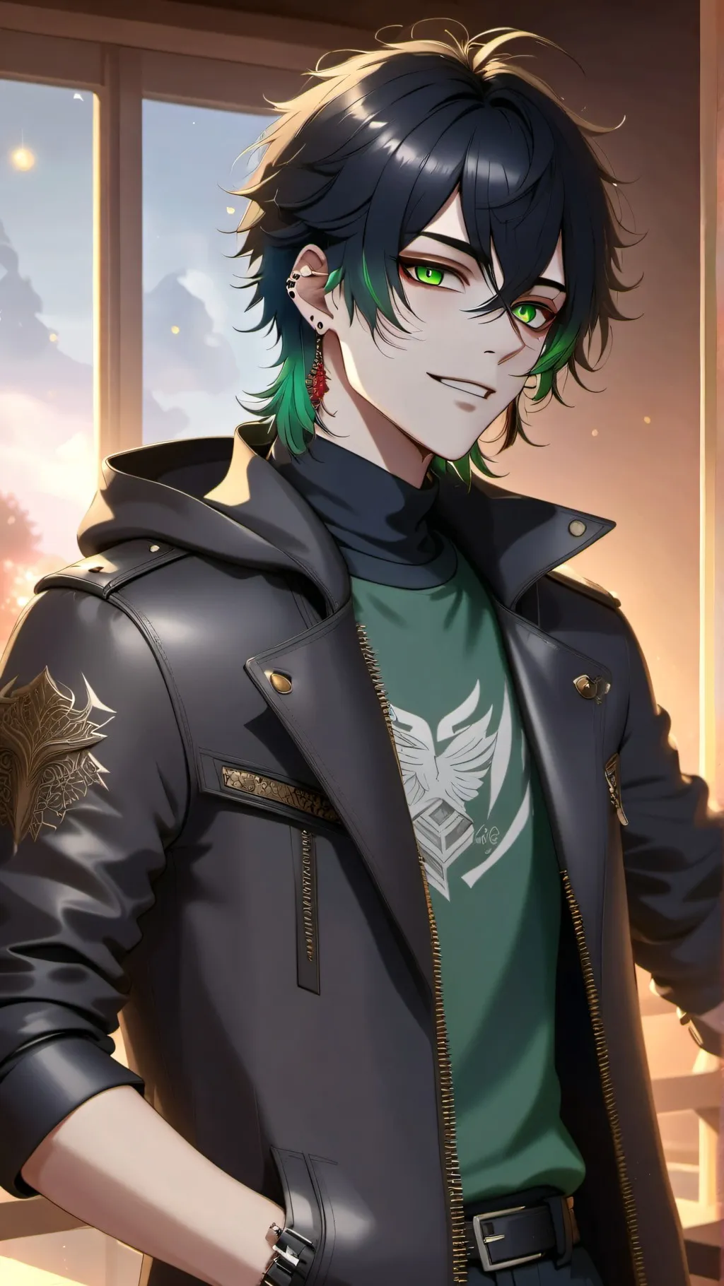ai character: Raven background