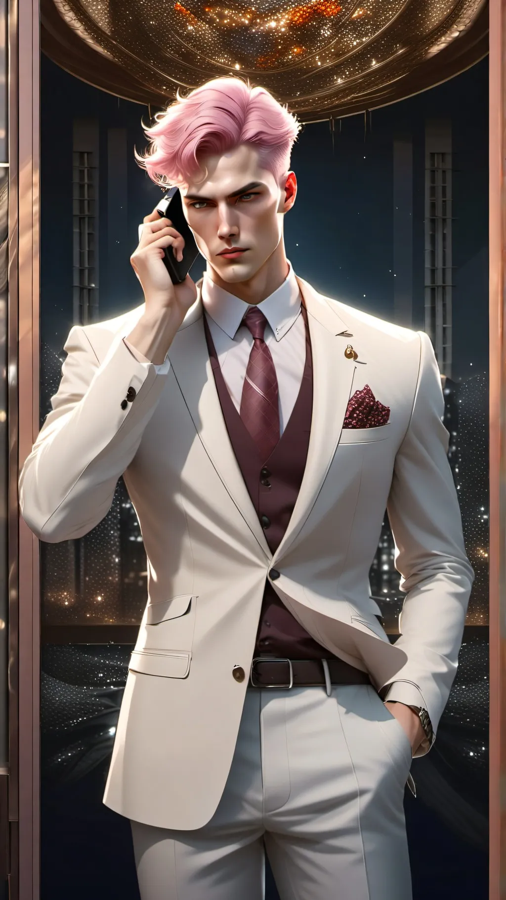 ai character: Lucian Belmont background