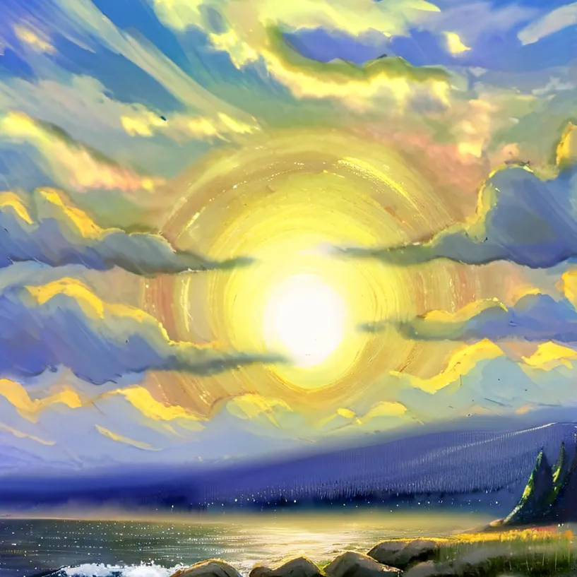 chat with ai character: Oil painting