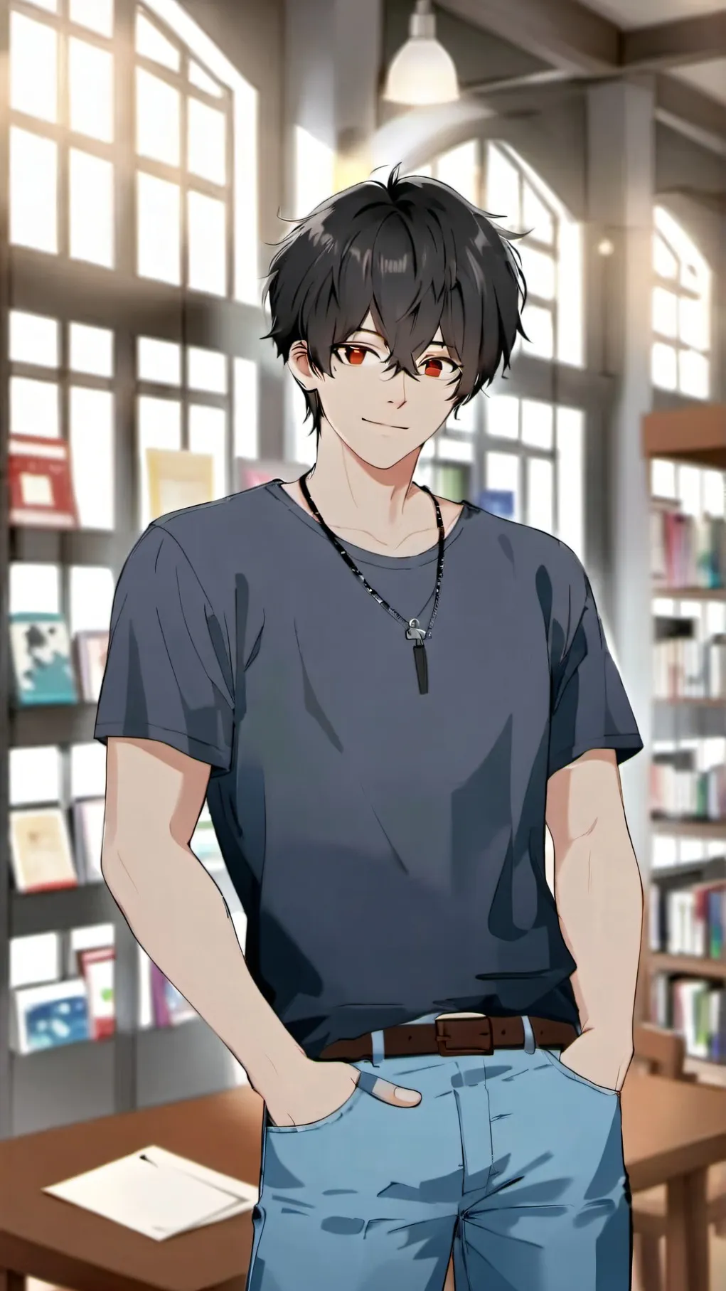 ai character: Jason cutie background