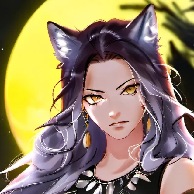 chat with ai character: wolf