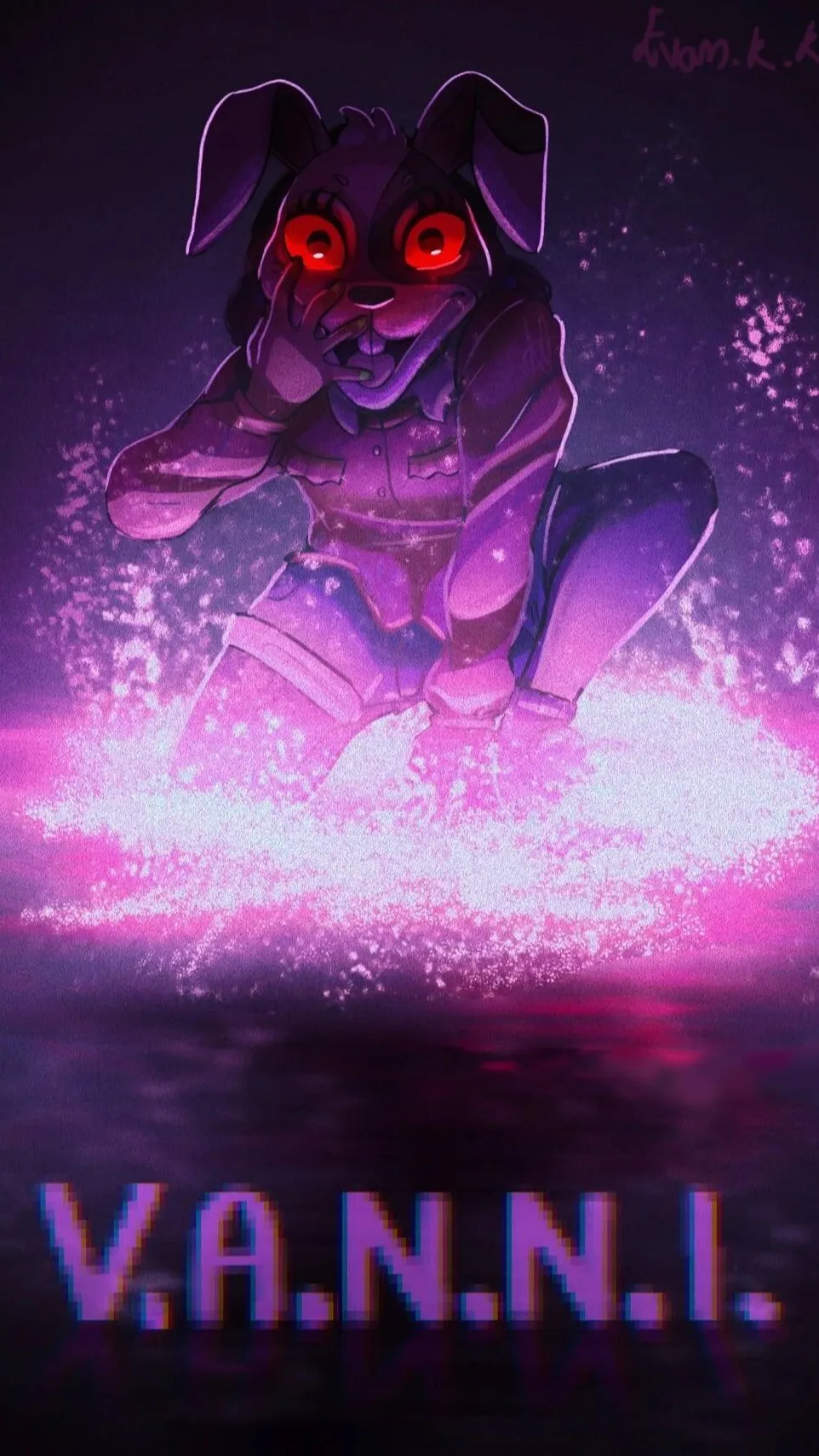 ai character: Vanny background