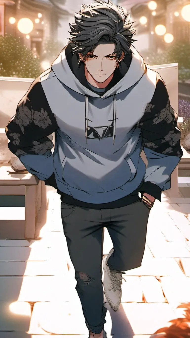 ai character: Max background