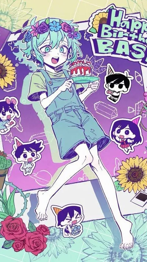 ai character: ܁☘︎Basil-Omori☘︎˖ background