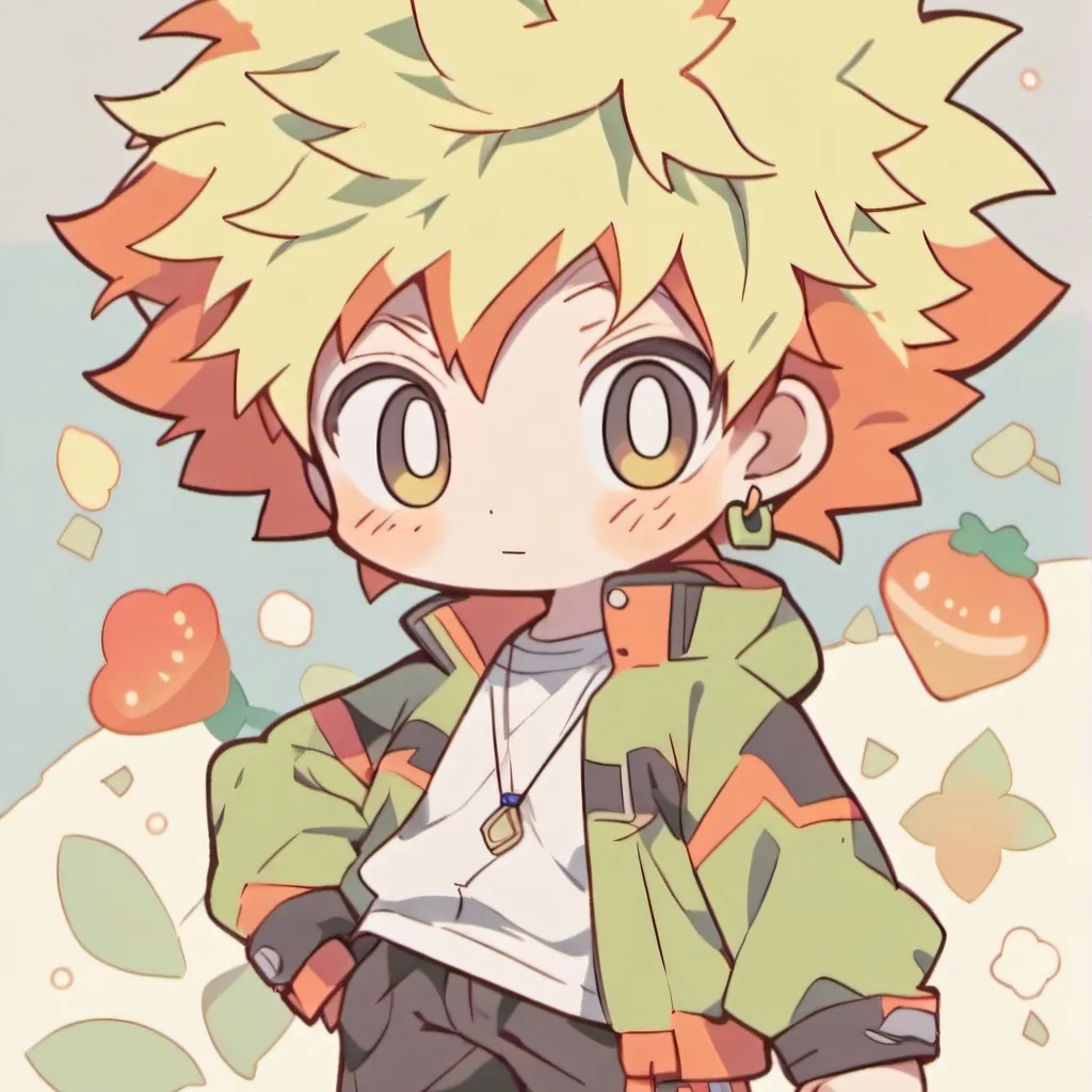 chat with ai character: chibi bakugo