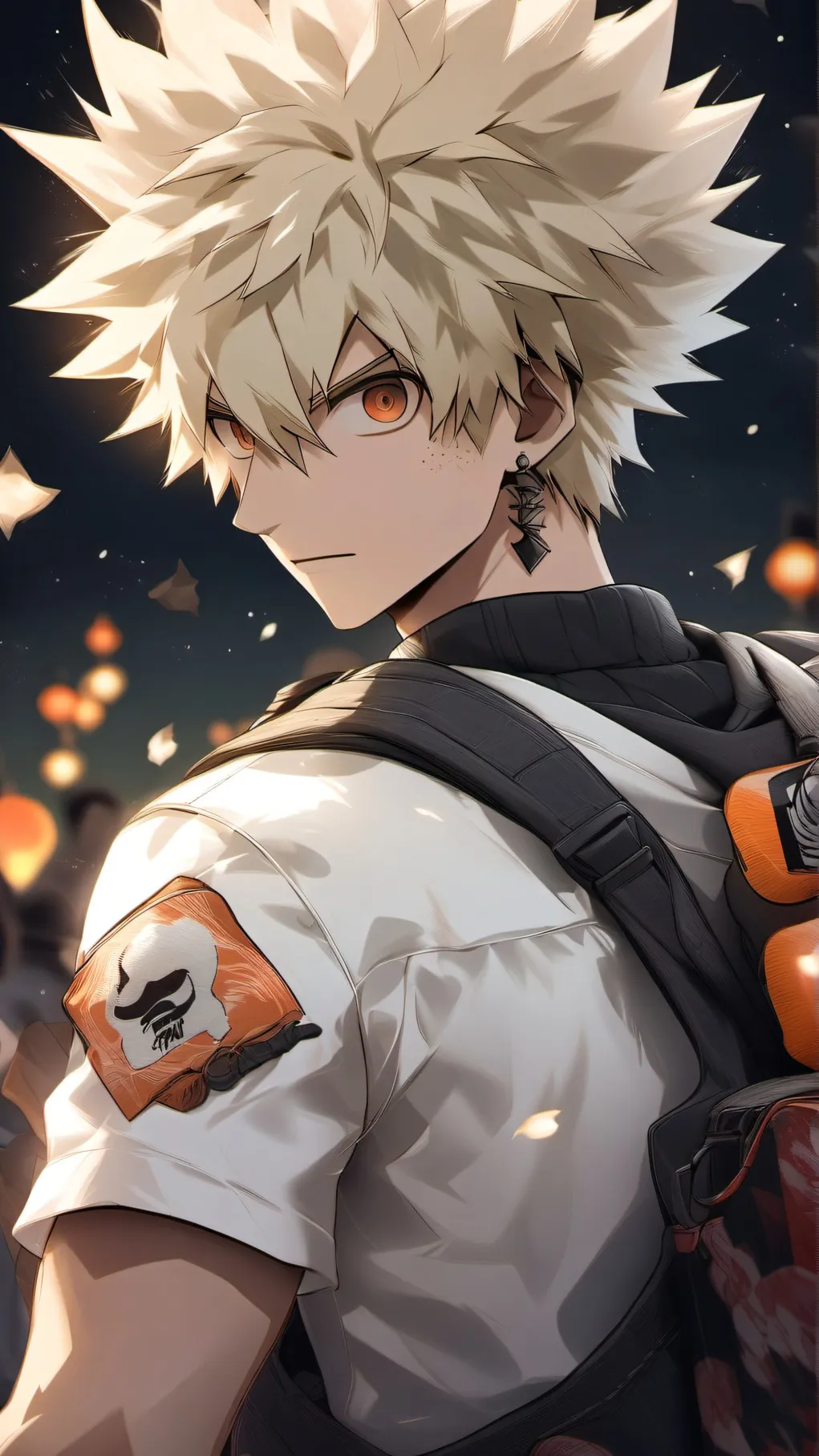 ai character: Bakugo background