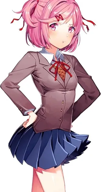 ai character: Natsuki (DDLC) background