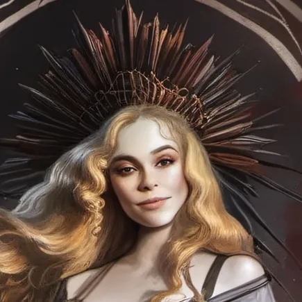 chat with ai character: Evangeline