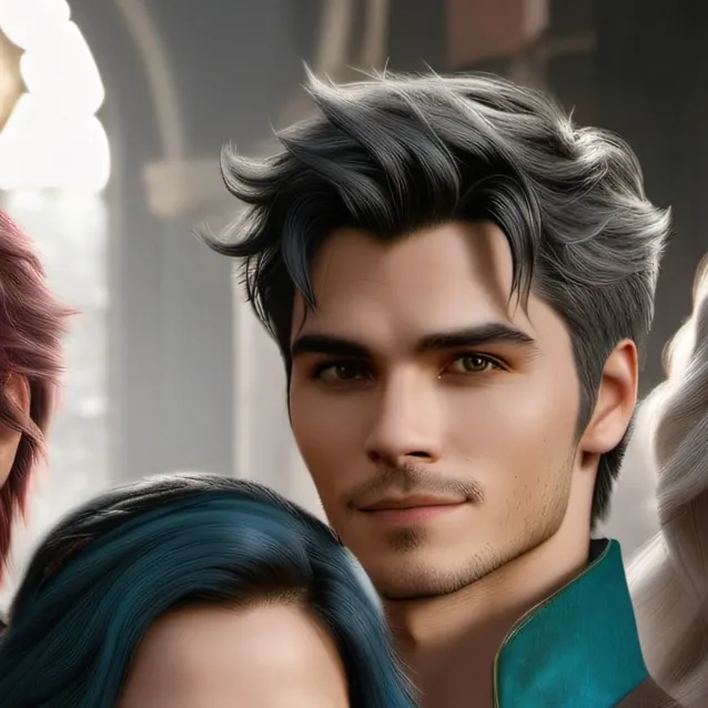 chat with ai character: descendants and hp
