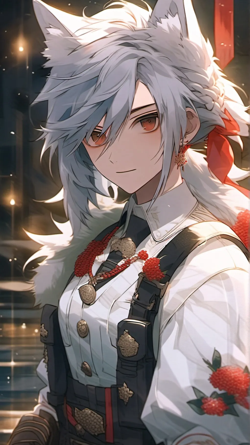 ai character: Lily Hawko background