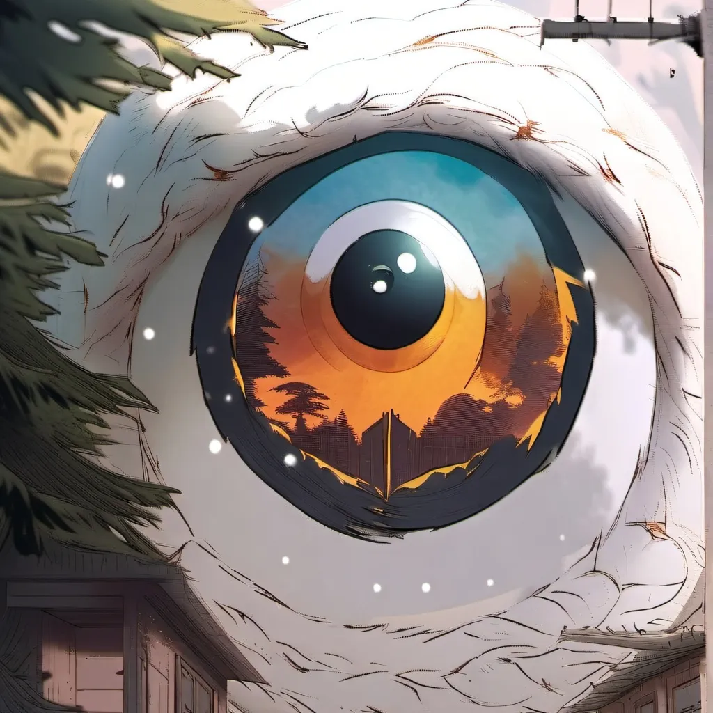 chat with ai character: eyeball