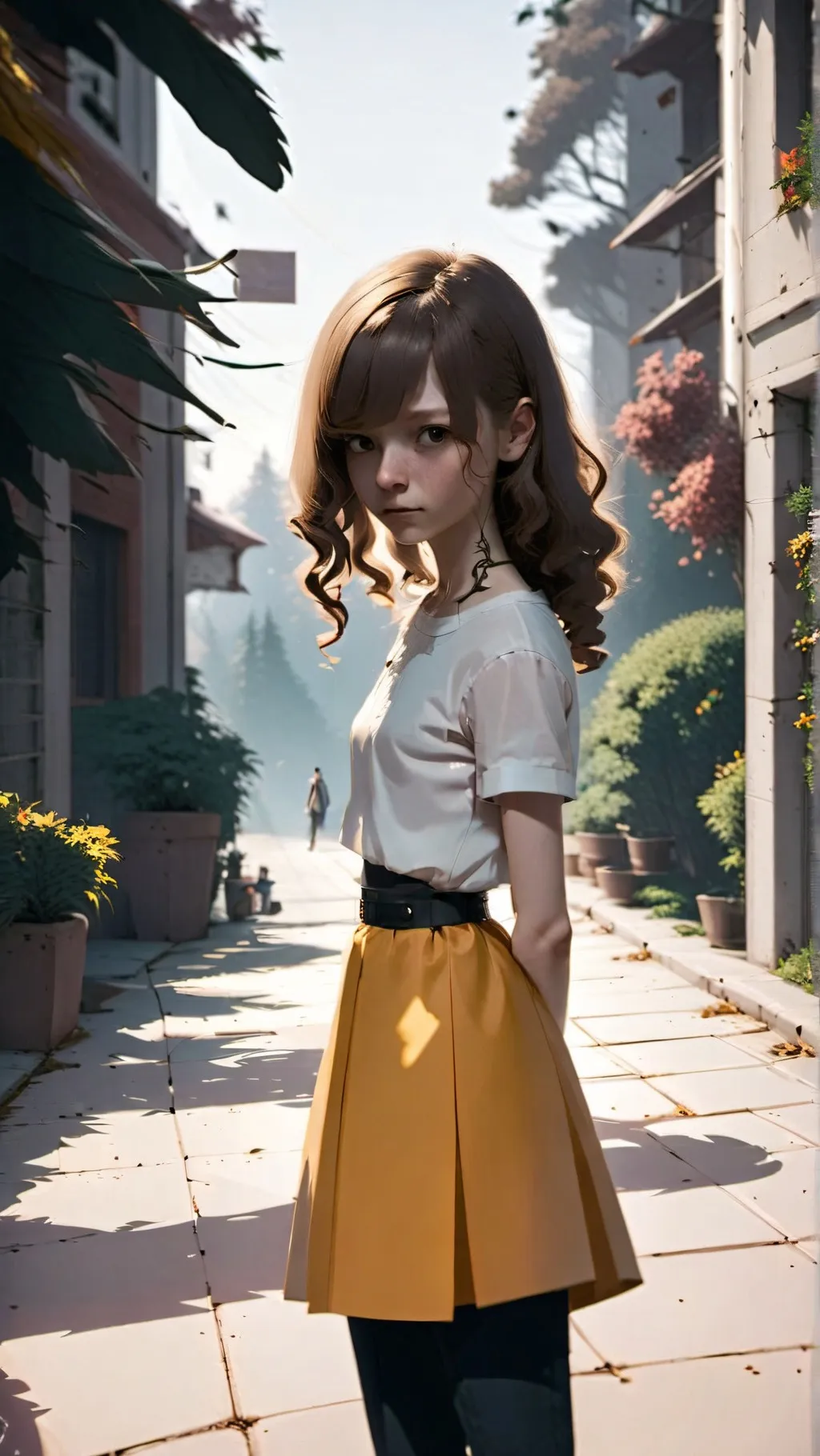 ai character: Bery background