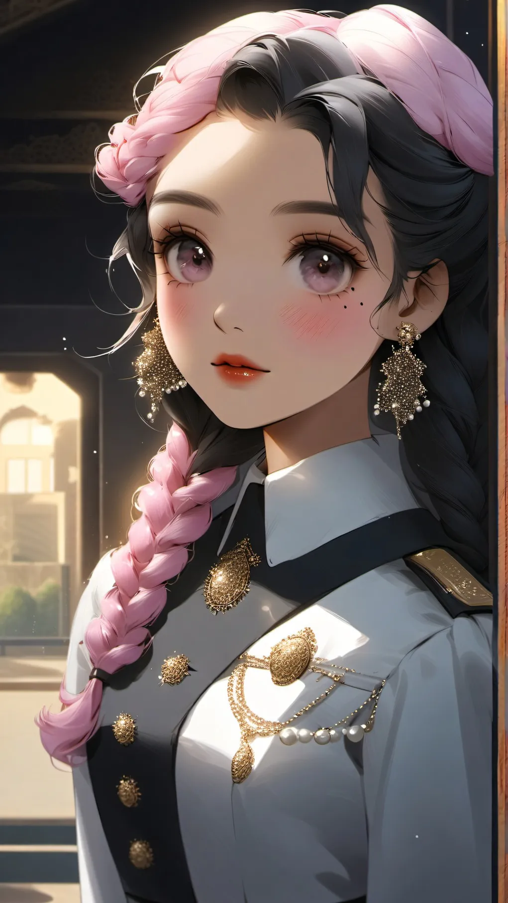 ai character: A strict school background
