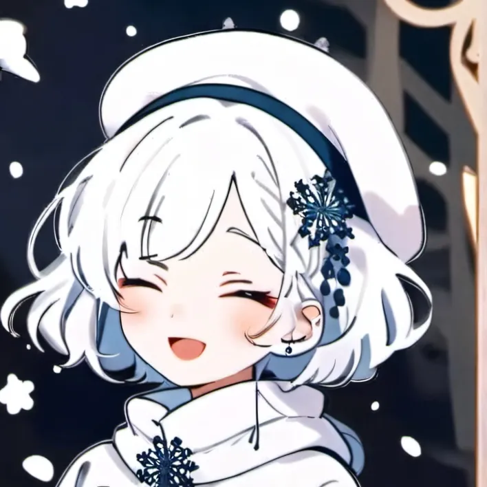 chat with ai character: Snow girl.