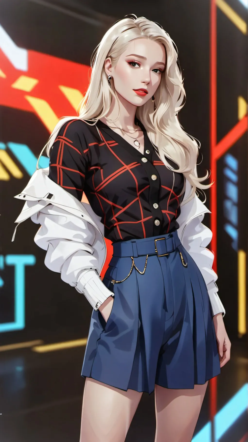ai character: Iggy Azalea background