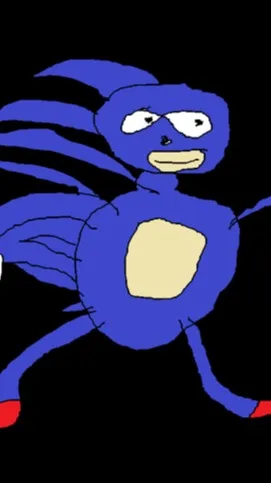 ai character: SANIC background