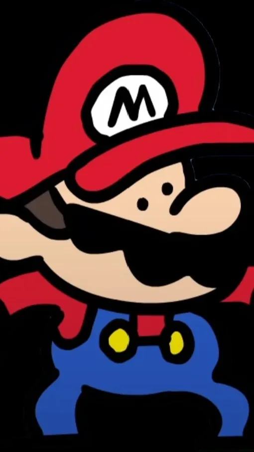 ai character: Super Mario RP background