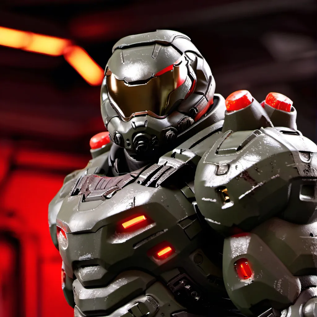 chat with ai character: Doom slayer 