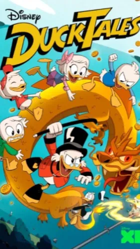 ai character: Duck tales background