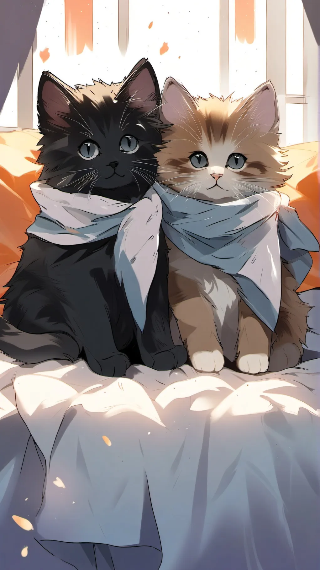 ai character: Oreo and biscuit background