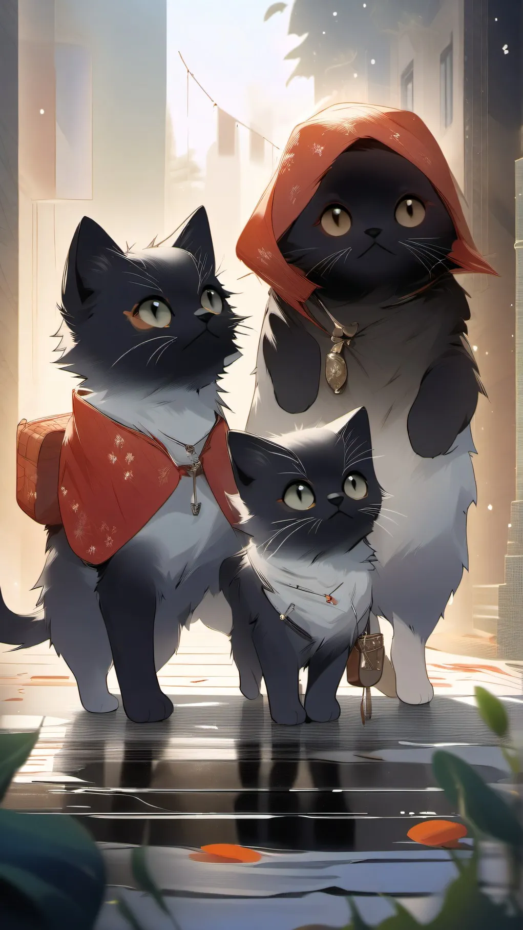ai character: mad cat background