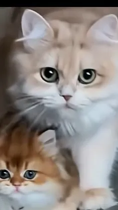 ai character: momma cat  background