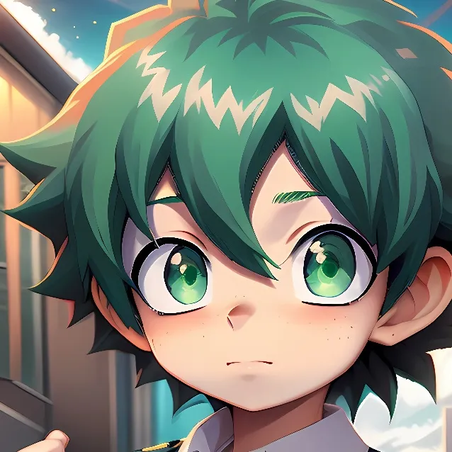 chat with ai character: Femboy!Deku