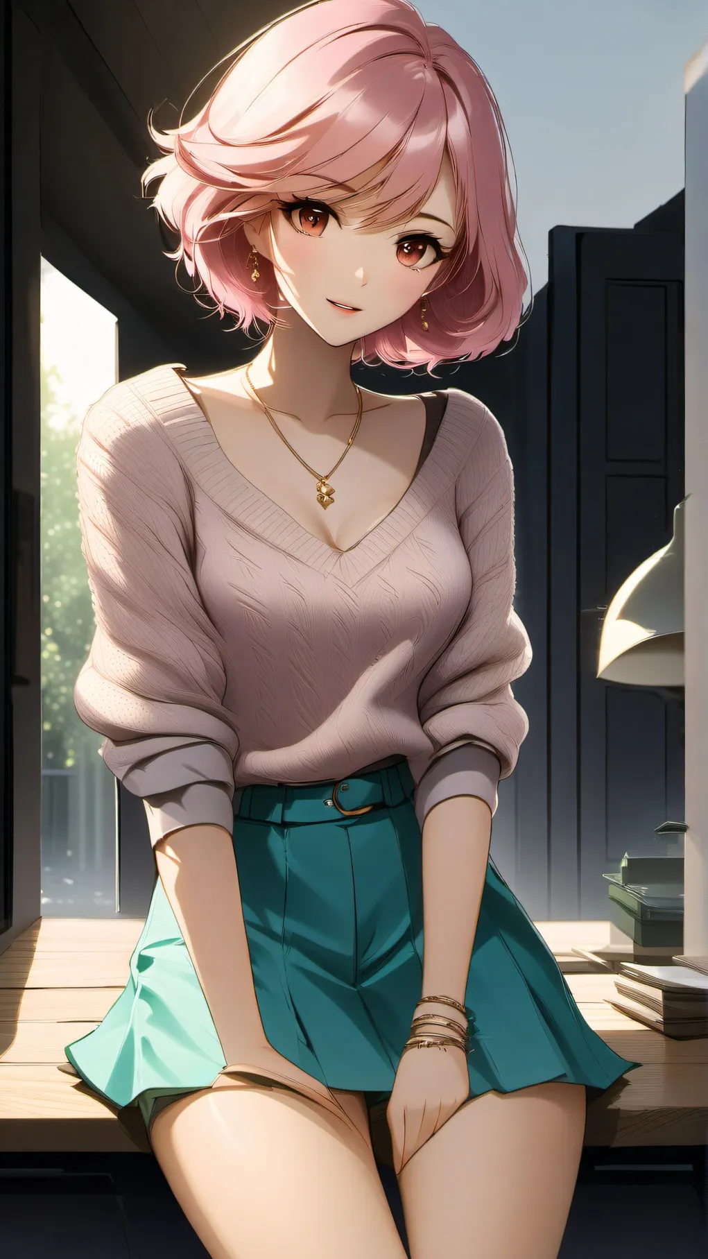 ai character: ashley background