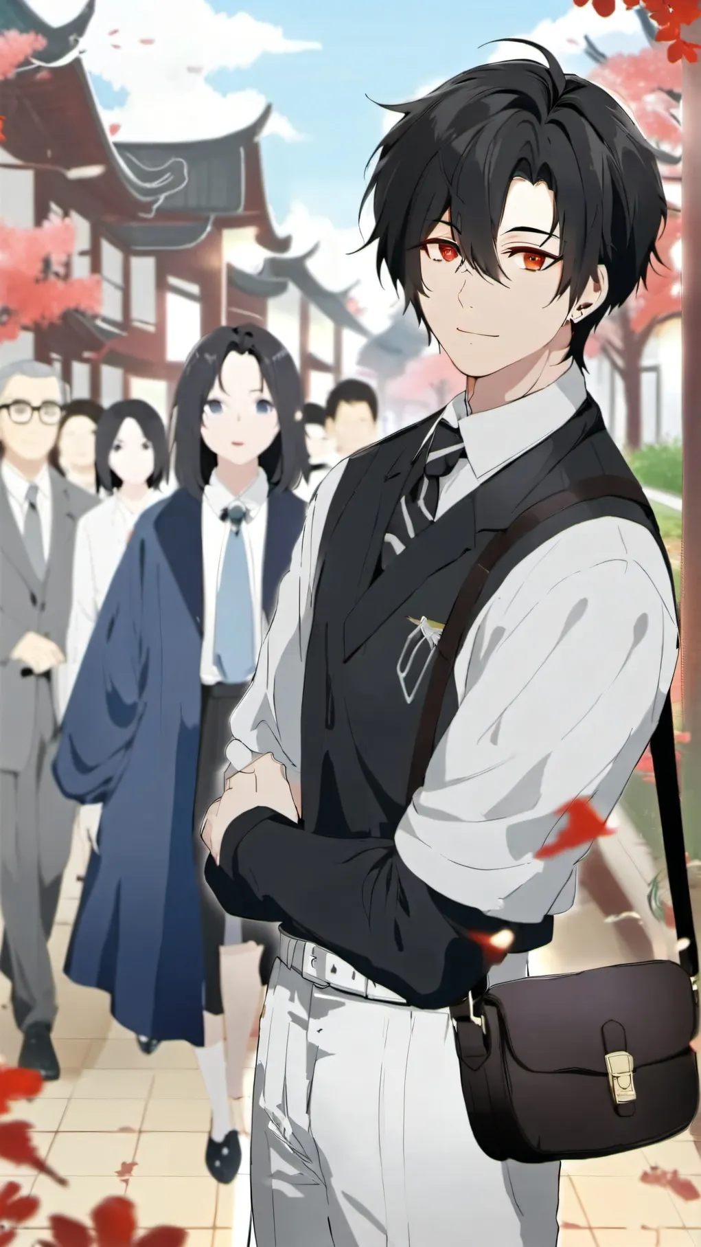 ai character: post arts about me background