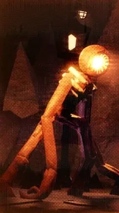 ai character: Figure background