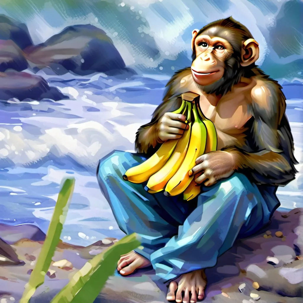 chat with ai character: monkey 