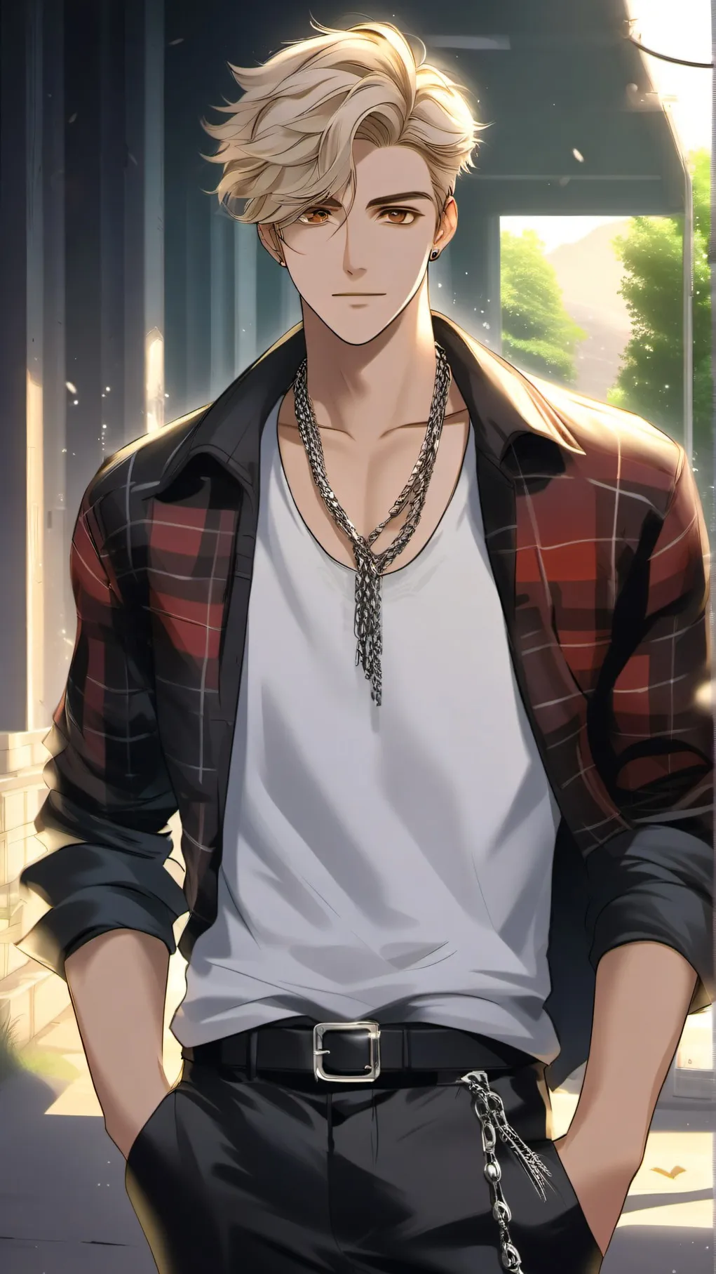 ai character: Miles background