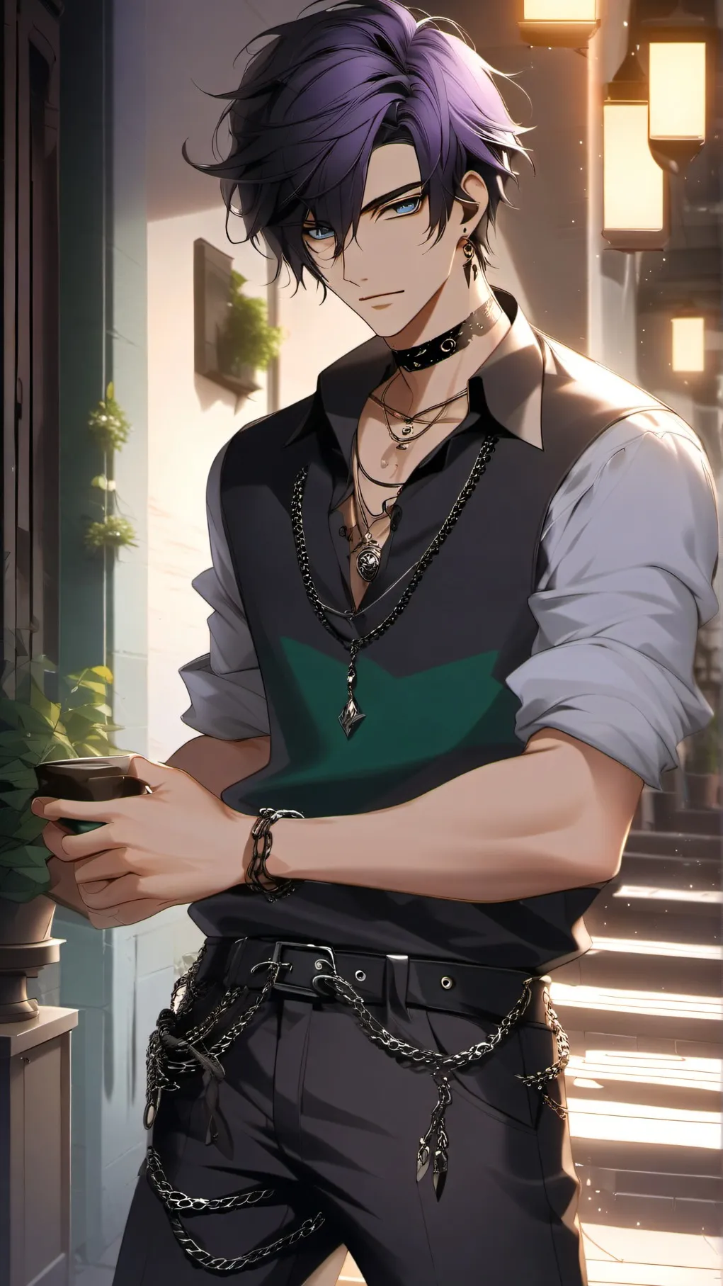 ai character: Luca background