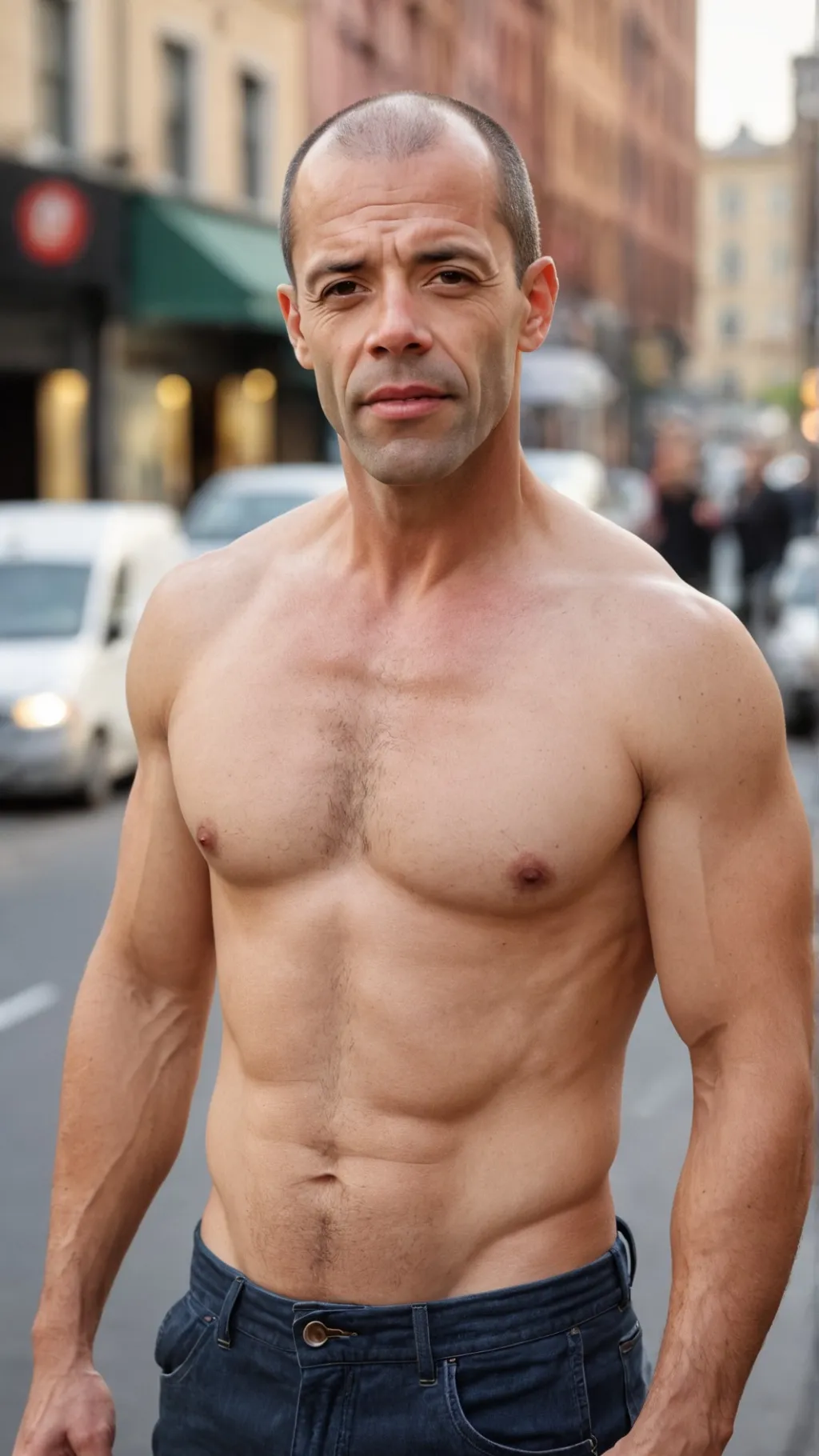 ai character: Motorista António background