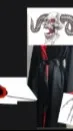 ai character: devil skull background