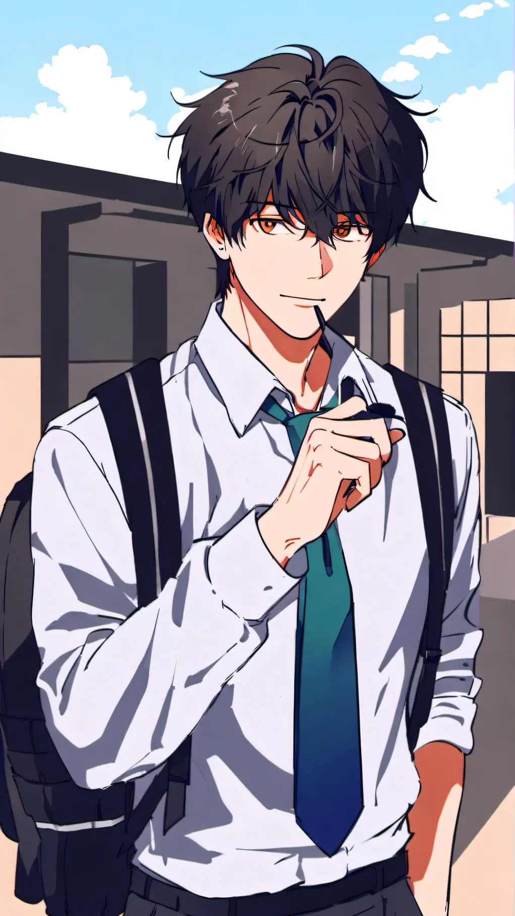 ai character: Kenji background