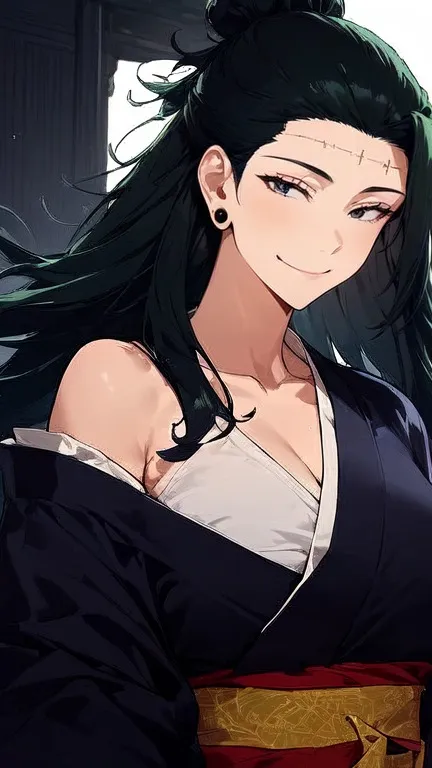 ai character: Female Geto background