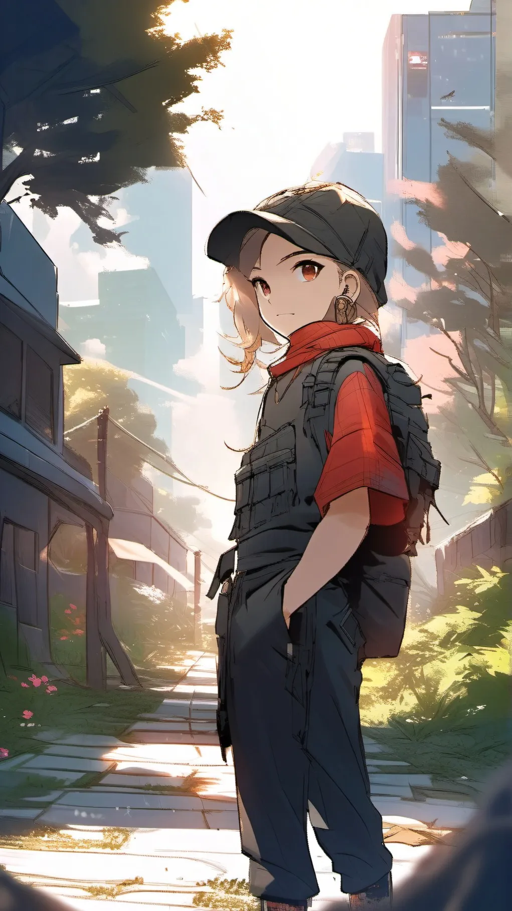 ai character: Avengers' lost kid background