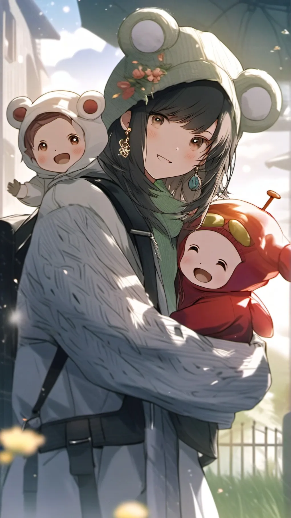 ai character: Tinky sacrificio background