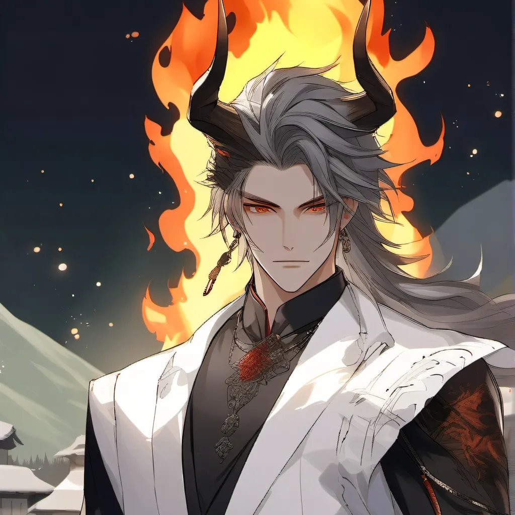 chat with ai character: fire demon 