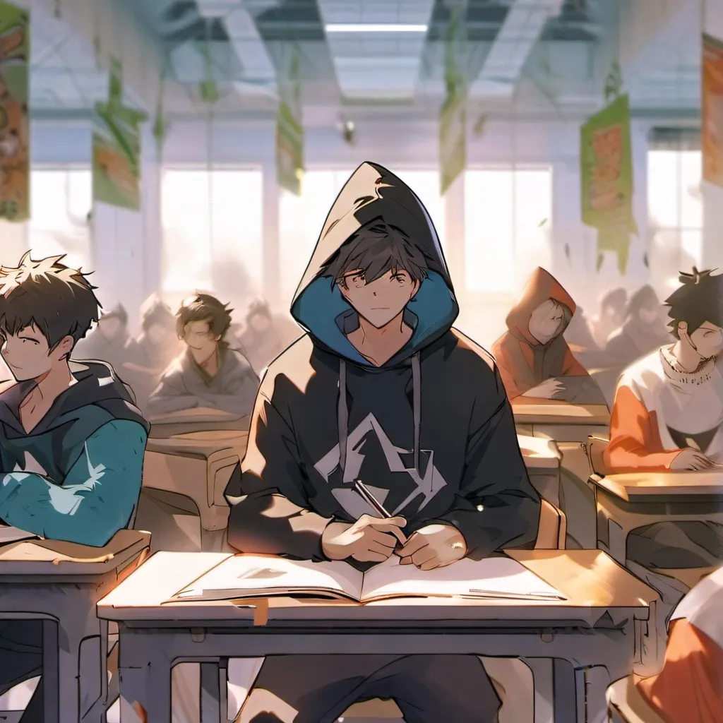 chat with ai character: quiet kid