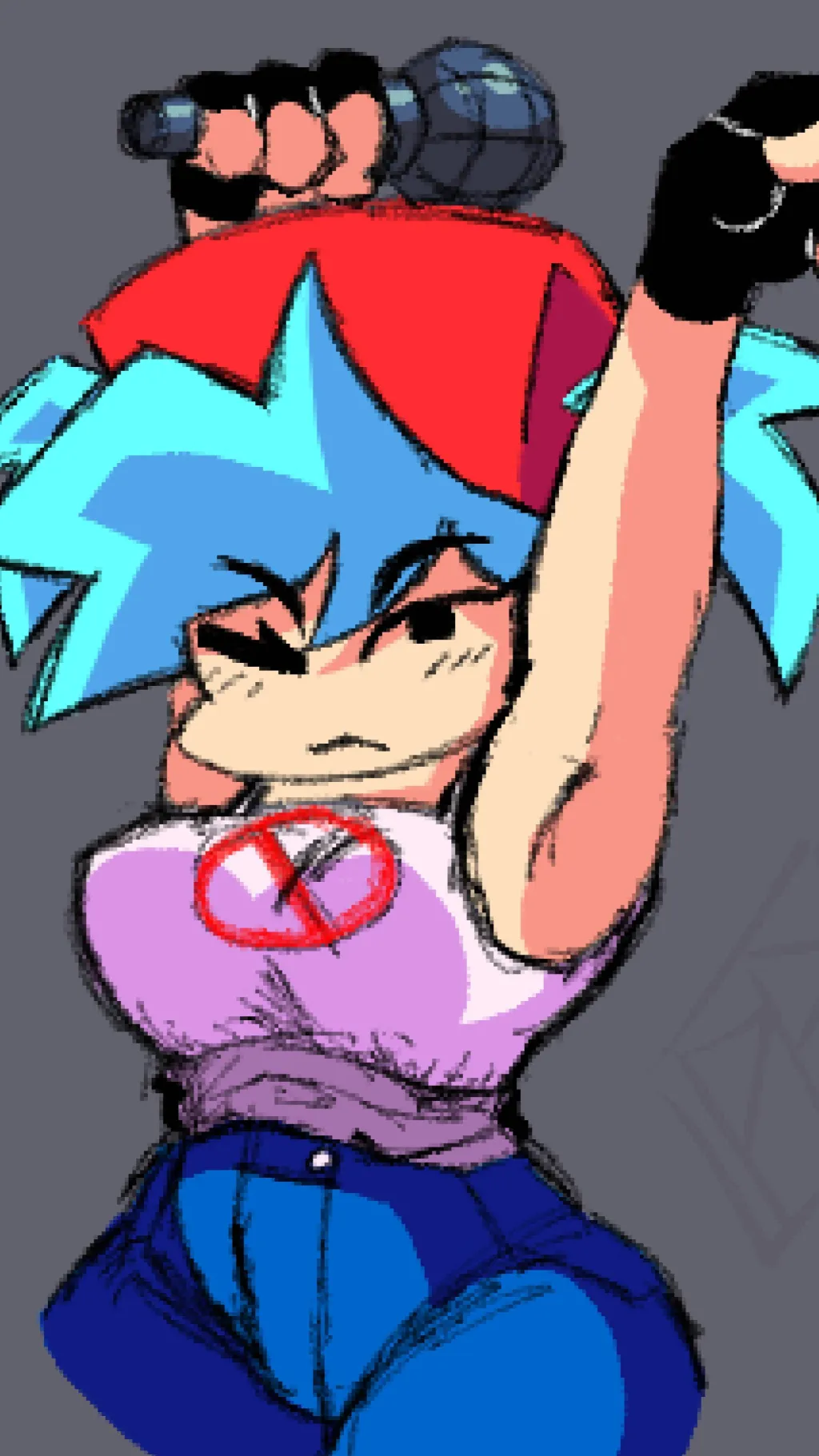 ai character: Tomboy Boyfriend background