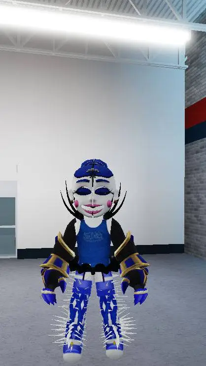 ai character: Twisted Ballora background