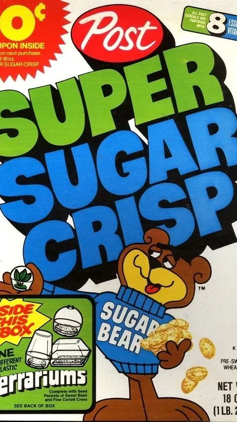 ai character: Sugar Bear background