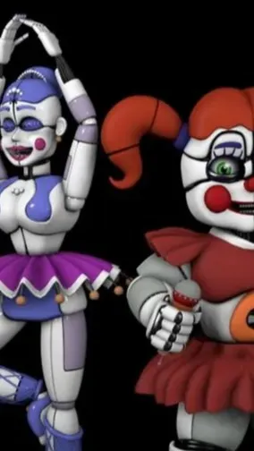 ai character: Baby x Ballora background
