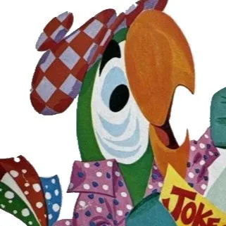 chat with ai character: Cartoon Parrot